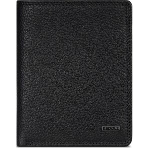 Redolz Leather Essentials HF portemonnee RFID leer 9,5 cm uitklapbaar