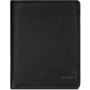 Redolz Leather Essentials HF portemonnee RFID leer 9,5 cm uitklapbaar