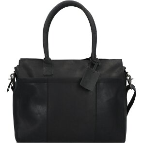 Burkely Vintage Doris Schoudertas Leder 39 cm Laptopcompartiment
