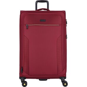 d&n Travel Line 9704 4 wielen Trolley L 78 cm met uitbreidingsplooi