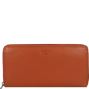 mano Donna Giulia Portemonnee Leer 20 cm