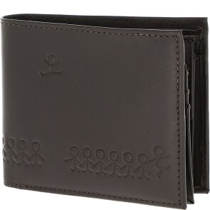 oxmox Leather Portemonnee RFID-bescherming Leder 10 cm