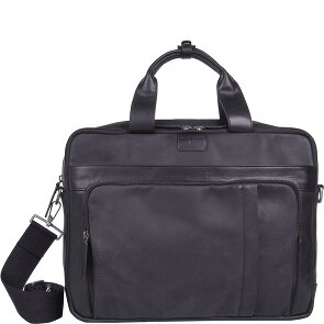 Strellson Brick Lane aktetas Leer 39 cm Laptopcompartiment
