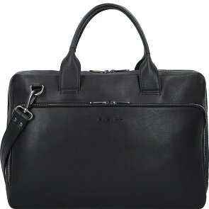Plevier Vintage Larry Aktentas Leder 40 cm Laptopvak