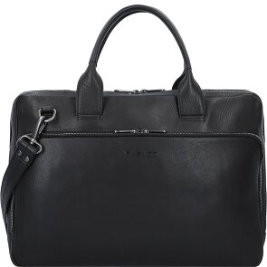 Plevier Vintage Larry Koffer Leer 40 cm Laptop compartiment