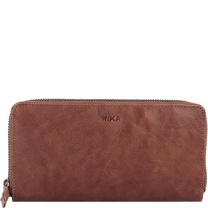 Mika Leren portemonnee 19,5 cm