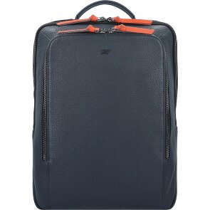 Braun Büffel Novara Zakelijke rugzak Leer 43 cm Laptop compartiment
