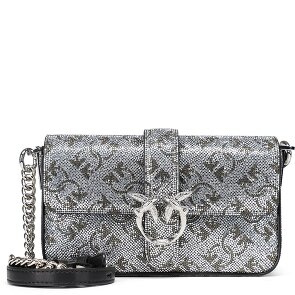 PINKO Love One Mini tas Schoudertas Leer 18 cm