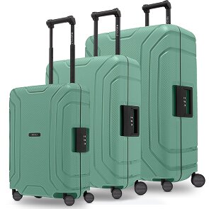Redolz Essentials 15 4-wiel kofferset 3-delig met driepuntsluiting Redolz Essentials 15 4-wiel kofferset 3-delig met driepuntsluiting