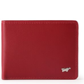 Braun Büffel Golf 3.0 Portemonnee RFID-bescherming Leer 12 cm