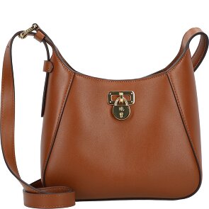 Lauren Ralph Lauren Tanner Mini tas Schoudertas Leer 16 cm