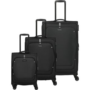 Travelite Umbria 4 wielen Kofferset 3-delig met uitbreidingsplooi