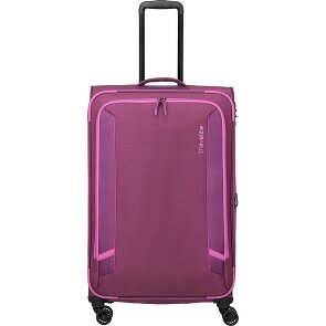 Travelite Corsiica 4 wielen Trolley L 77 cm met uitbreidingsplooi