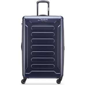 Jeep JH004C 4 wielen Trolley 80 cm met uitbreidingsplooi