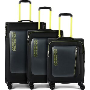 American Tourister Aktivus 4 wielen Kofferset 3-delig met uitbreidingsplooi