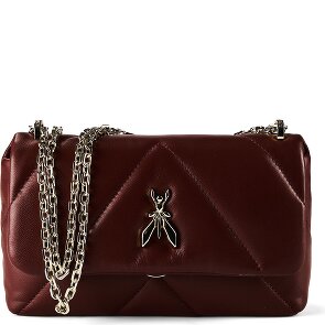 Patrizia Pepe Fly gewatteerde lederen schoudertas 25 cm