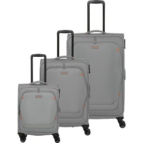 Travelite Umbria 4 wielen Kofferset 3-delig met uitbreidingsplooi
