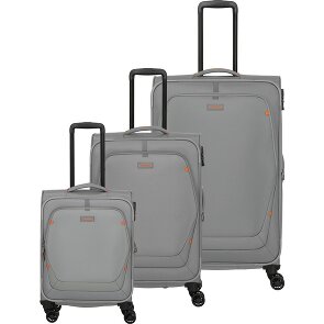 Travelite Umbria 4 wielen Kofferset 3-delig met uitbreidingsplooi