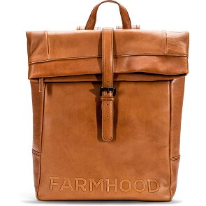 Farmhood Memphis Dagrugzak Leer 41 cm Laptop compartiment