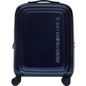 Mandarina Duck Logoduck + Metal 4 wielen Trolley S 55 cm met uitbreidingsplooi