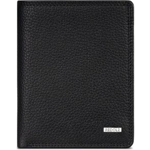 Redolz Leather Essentials HF portemonnee RFID leer 9,5 cm uitklapbaar