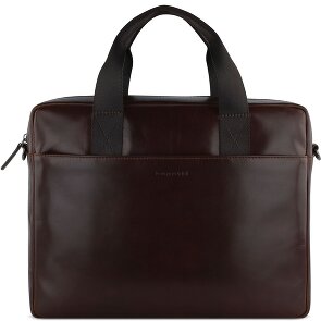 bugatti Romano Koffer Leer 38 cm Laptop compartiment bugatti Romano Koffer Leer 38 cm Laptop compartiment