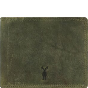 Jack Kinsky Risör Portemonnee RFID-bescherming Leer 13 cm