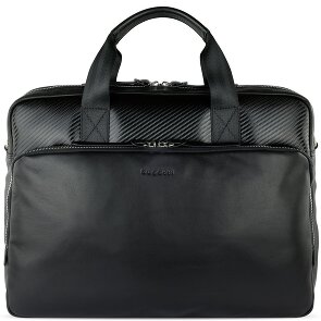 bugatti Comet Koffer Leer 42 cm Laptop compartiment bugatti Comet Koffer Leer 42 cm Laptop compartiment