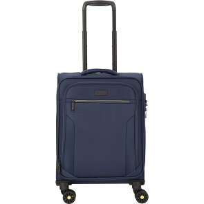 d&n Travel Line 9704 4 wielen Cabinewagen S 55 cm met uitbreidingsplooi