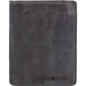 Greenburry Vintage Gewassen Leren Portemonnee 10 cm
