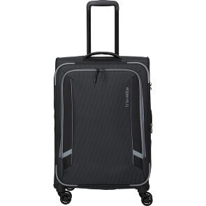 Travelite Corsiica 4 wielen Trolley M 67 cm met uitbreidingsplooi