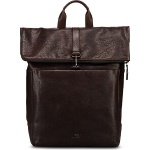 Jost Glasgow Dagrugzak RFID-bescherming Leder 42 cm Laptopvak
