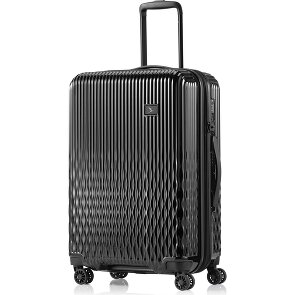 Pack Easy Flow 4 wielen Trolley M 66 cm met uitbreidingsplooi