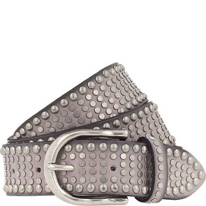b.belt Riva Studded Belt Leer