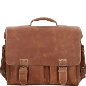 aunts & uncles Hunter Finn Aktetas Leer 40 cm Laptopcompartiment