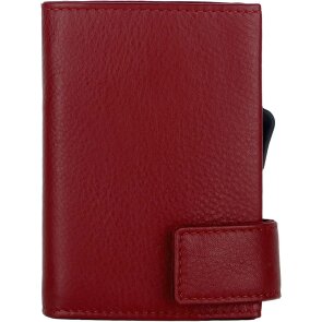 SecWal 2 Creditcard etui Portemonnee RFID Leer 9 cm SecWal 2 Creditcard etui Portemonnee RFID Leer 9 cm