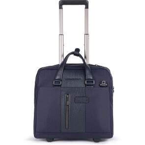 Piquadro Korte 2-wiel Business Trolley 40 cm laptopvak Piquadro Korte 2-wiel Business Trolley 40 cm laptopvak