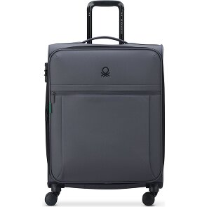 Delsey Paris x United Colors of Benetton BE 4-wiel trolley 65 cm met uitbreidingsplooi