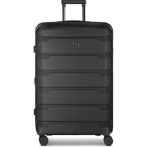 d&n South Dakota 4 wielen Trolley L 76 cm met uitbreidingsplooi