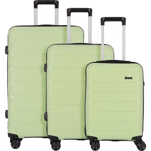 d&n Travel Line 4100 4 wielen Kofferset 3-delig