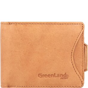 Greenland Nature Natuur Portemonnee RFID Leer 10 cm Greenland Nature Natuur Portemonnee RFID Leer 10 cm
