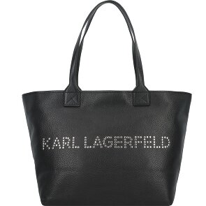 Karl Lagerfeld Signature Shopper Tas Leer 33 cm Karl Lagerfeld Signature Shopper Tas Leer 33 cm