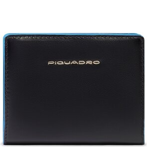Piquadro Blue Square Portemonnee RFID-bescherming Leer 11 cm