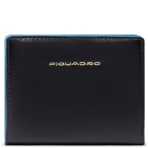 Piquadro Blue Square Portemonnee RFID-bescherming Leer 11 cm