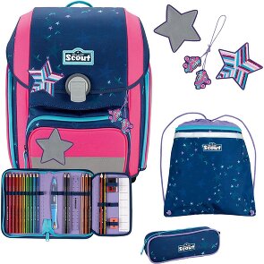 Scout Genius Schooltas set 4-delig Scout Genius Schooltas set 4-delig