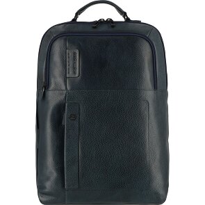 Piquadro P15S Dagrugzak Leer 43 cm Laptop compartiment