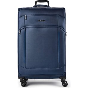 d&n Travel Line 9804 4 wielen Trolley L 78 cm met uitbreidingsplooi