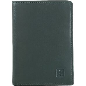 DuDu Tiberio Portemonnee RFID-bescherming Leder 9.5 cm