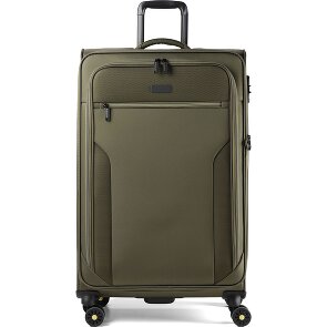 d&n Travel Line 9704 4 wielen Trolley L 78 cm met uitbreidingsplooi