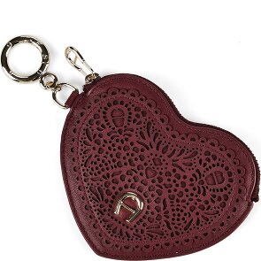 AIGNER Ciondollini tasbedeltje van leer, 11,5 cm